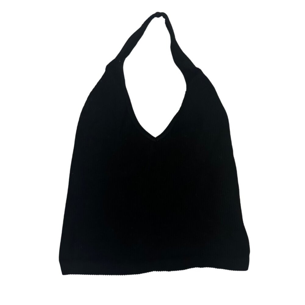 Boutique Cropped Boutique Top Black